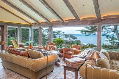 Image de Luxe côtier rustique exquis - Près de la plage de galets, Carmel, Big Sur - 4 personnes