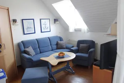 Image de Apart et confortable: Le charmant appartement en duplex avec ses env.