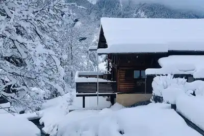 Image de Chalet individuel (4*) - 3 Chambres -  Sauna Jardin Télétravail