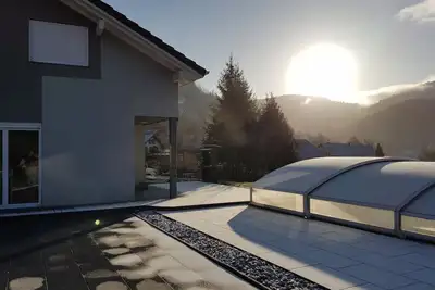 Image de Piscine chauffée et spa, ski station Hohneck La Bresse - Gerardmer - Lispach