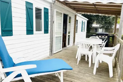 Image de Location Mobil-home 6/8 personnes dans camping 4* La Pignade