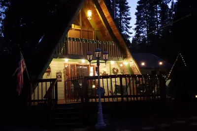 Image de Charme Aframe sur la péninsule du lac Almanor
