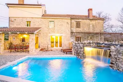 Villa de luxe avec la piscine Garica, Krk (K-17469)