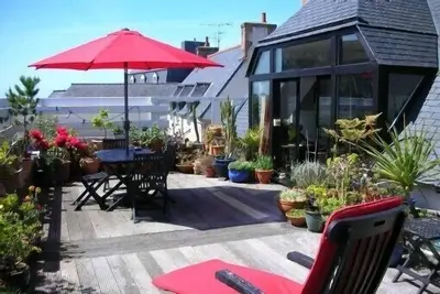 Image de Maison d'architecte pour 2 à 6 pers face à la chapelle de la Clarté