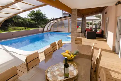 Image de Čiovo- villa with a heated pool- all year vacation