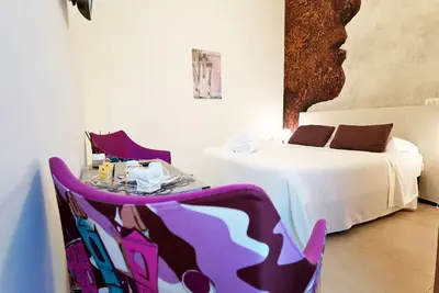 Image de Maison de charme artistique - À proximité du palais royal de Caserte - Chambre Double Standard