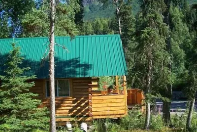Image de Cabine # 1 Cooper Landing Fish Camp - Upper Kenai River Location de chalet