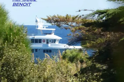 Image de Vue Mer camping Kon Tiki Plage Pampelonne - golfe Saint Tropez Mobil ho