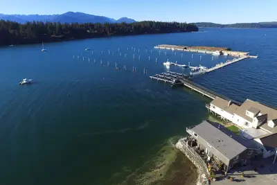 Image de Restez sur le bord de l'eau - Hood Canal Seabeck, Wa.