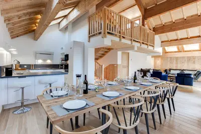 Image de Chalet grand Standing 5 *****, ski aux pieds