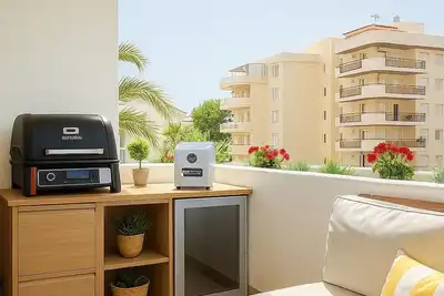 Image de Penthouse scandinave flambant neuf * à 5 minutes de la plage