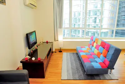 Image de Nouveau! Cozy Home Studio de Max, 4 personnes, 500 m du pavillon Klcc à tour double Bkt Bintang