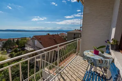 Image de Appartement de vacances Crikvenica pour 2 - 4 personnes avec 2 chambres à coucher - Appartement de v