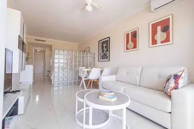 Image de Studio, Wi-Fi gratuit, vue sur l'océan, piscine - 4 personnes