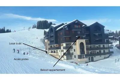 Image de La Clusaz Manigod plein sud appartement