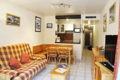 Image de Les Deux Alpes - appart T2 au pied des pistes- 38m2 +balcon - 6 pers - hiver/été