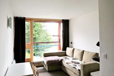 Image de Studio pour 4 personnes au pied des pistes de la station des Arcs