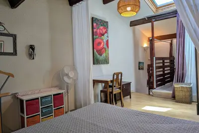 Image de Superbe Studio/mezzanine pour 4 personnes Ă 200m plage St Vincent du Grau d'Agde