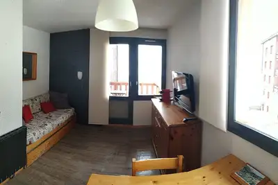 Image de Belle plagne, pied des pistes, Studio divisible, S\/O balcon, loc samedi \/ samedi