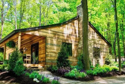 Image de A stunning, modern Lodge with rustic charm at June Farms!