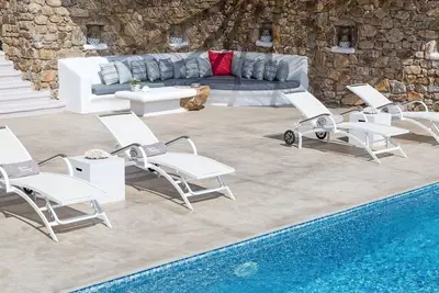 Image de Mykonos Panormos Villas Villas Ă 2 chambres avec piscine commune