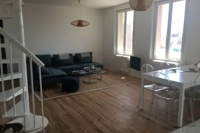 Image de Appt centre ville 100m mer au calme 3 ch dont 1 mezzanine