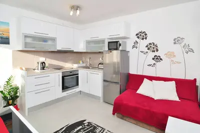 Appartement moderne de 2 pièces avec bain à remous près de tout
