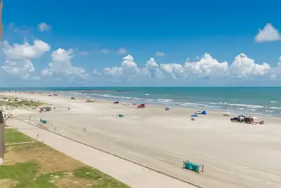 Image de Vous ne pouvez pas être plus près de la plage que ça! Plaisir sur la plage!