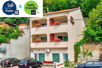 Image de Appartement de vacances Crikvenica pour 2 - 4 personnes avec 2 chambres Ă coucher - Appartement de v