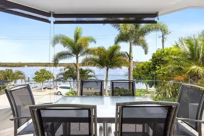 Image de Vues sur l'eau sans fin Ă Noosaville Noosa Heads - Unit 3 Noosa Moorings, 303 Gympie Terrace