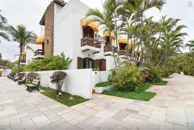Image de Belle maison pied dans le sable