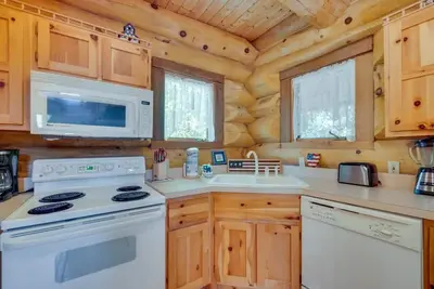 Image de Amérique - Belle cabine avec vue sur la montagne