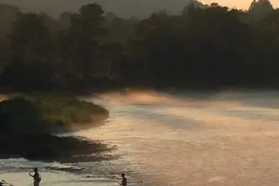 Image de À quelques pas de la célèbre pêche dans le Delaware. Cabines sur un terrain spacieux.
