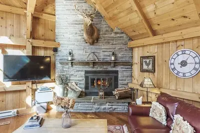 Image de Maison Ă ossature bois Ă 5 minutes de Windham Mountain, location parfaite pour 2 familles