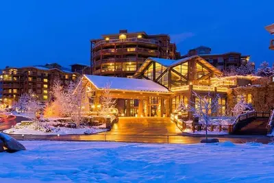 Image de Studio de luxe! ! Salle de sport, piscine, sauna, spa, télécabine des canyons