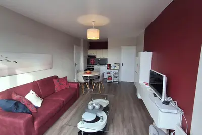 Image de Bel appartement F2-  50 mètres de la plage avec balcon et vue mer -Juno beach