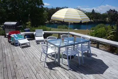 Image de Taupo-lac et rivière-