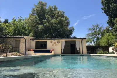 Image de Maison en Provence, piscine chauffée en inter-saison