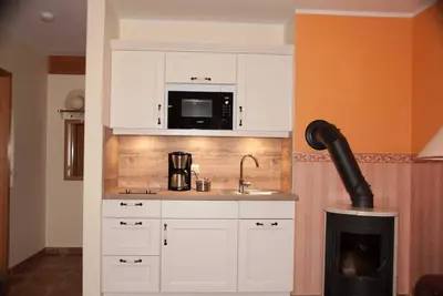 Image de Appartement n ° 4 avec cheminée - maison de campagne sur la digue