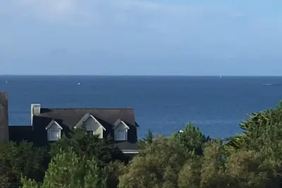 Image de Beau duplex avec plage et tennis au pas de la porte