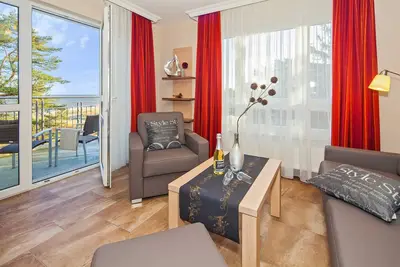 Image de Type Iv / N ° 7 Vue sur la mer - Beach House Aurell - directement sur la plage de la mer Baltique