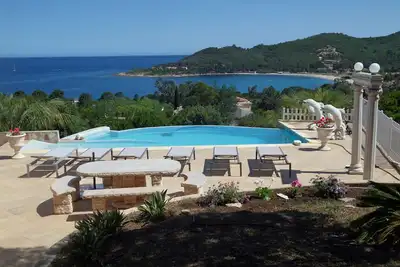 Image de Villa (2/8 people) private swimming pool, sea view, Favone beach 700 m away - South Corsica