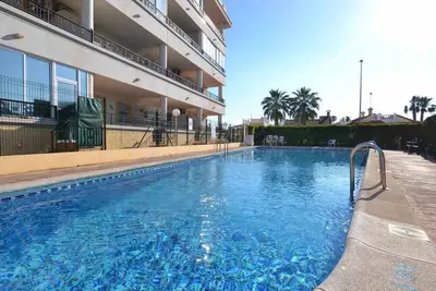 Image de Appartement 2 chambres avec piscine et plage