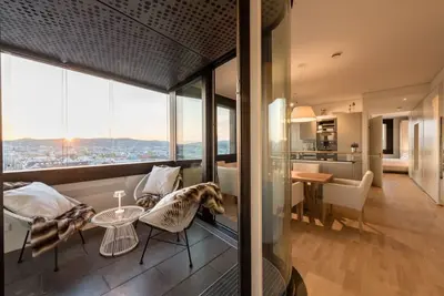 Image de Suite panoramique avec vue sur Vienne, Wi-Fi et garage