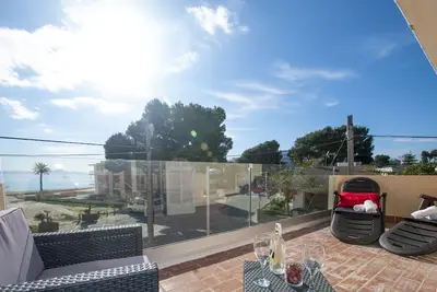 Image de Bel appartement en duplex avec jardin en face de la plage de Puerto de Alcudia