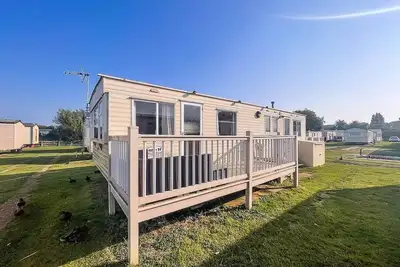 Image de Caravane de 8 couchages Ă louer dans le parc de vacances Heacham Ă Norfolk ref 21038
