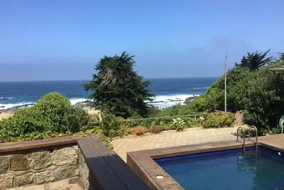Image de Belle maison sur le front de mer à Isla Negra