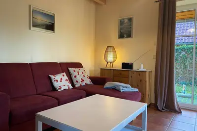 Image de Maison de campagne 4 pièces (4) avec sauna et chemin��e (86m²) - Maisons de campagne Ferienhof à Mechelsdorf près de Ostseebad
