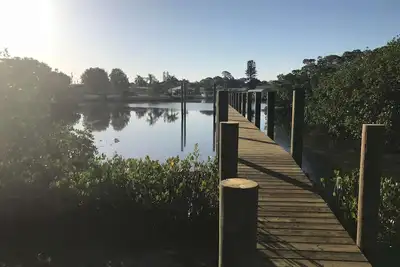 Image de Water Fun! Pool pier Lemon Bay and Gulf Canoes kayaks!