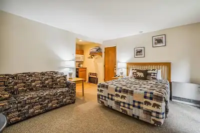 Image de Studio 2 pièces de luxe au 1er étage avec piscine chauffée